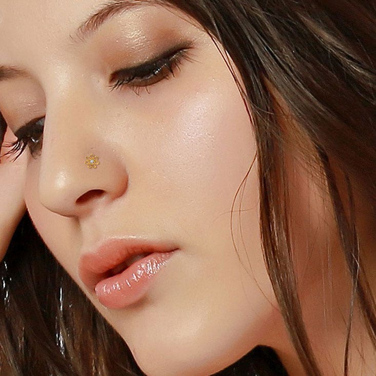 Lexie Diamond Nose Pin