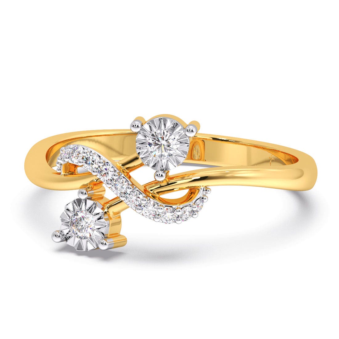 Luxury Miracle Plate Diamond Ring
