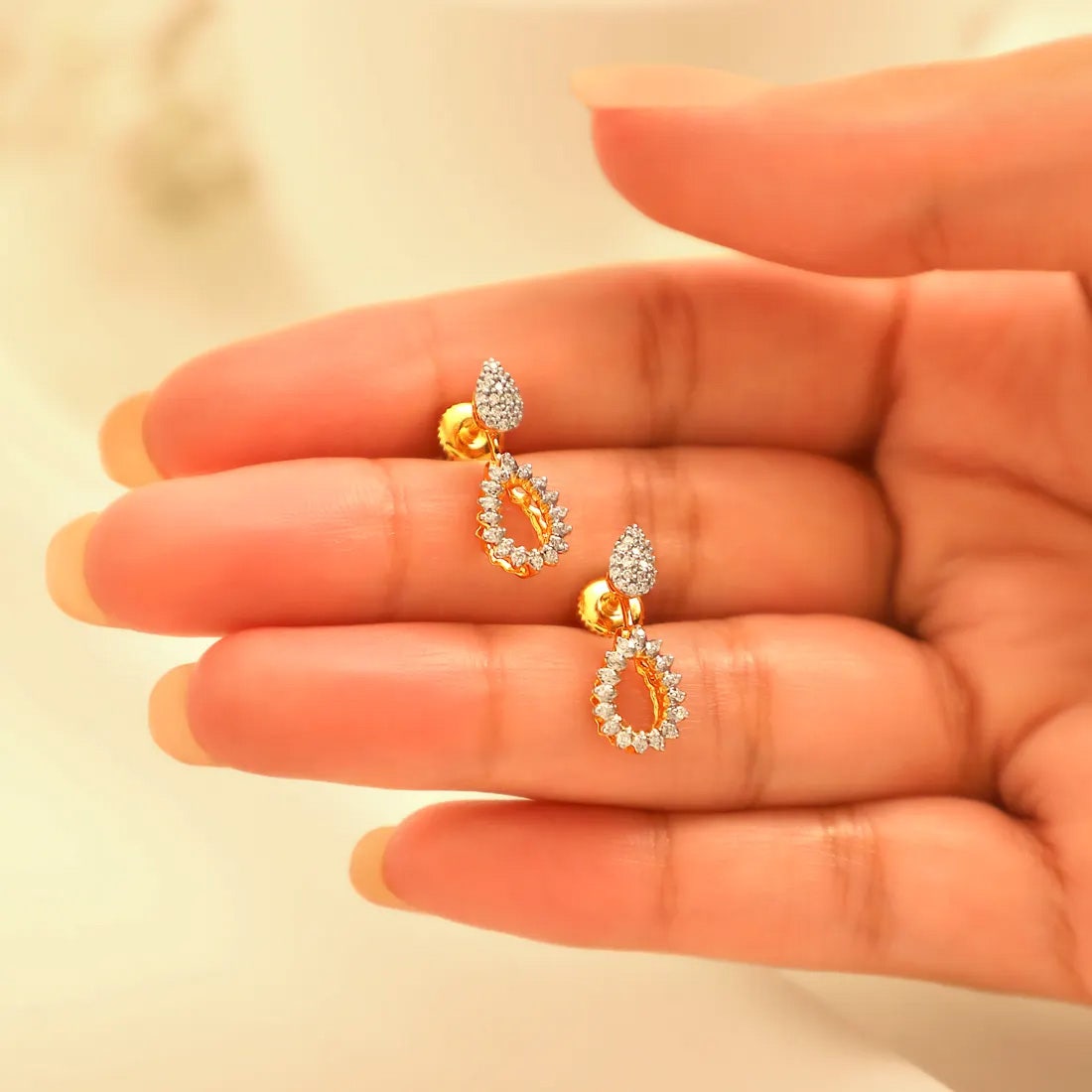 Drops of Heaven Changeable Diamond Earrings