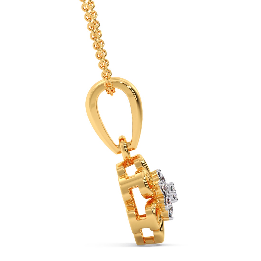 Calendula Diamond Pendant