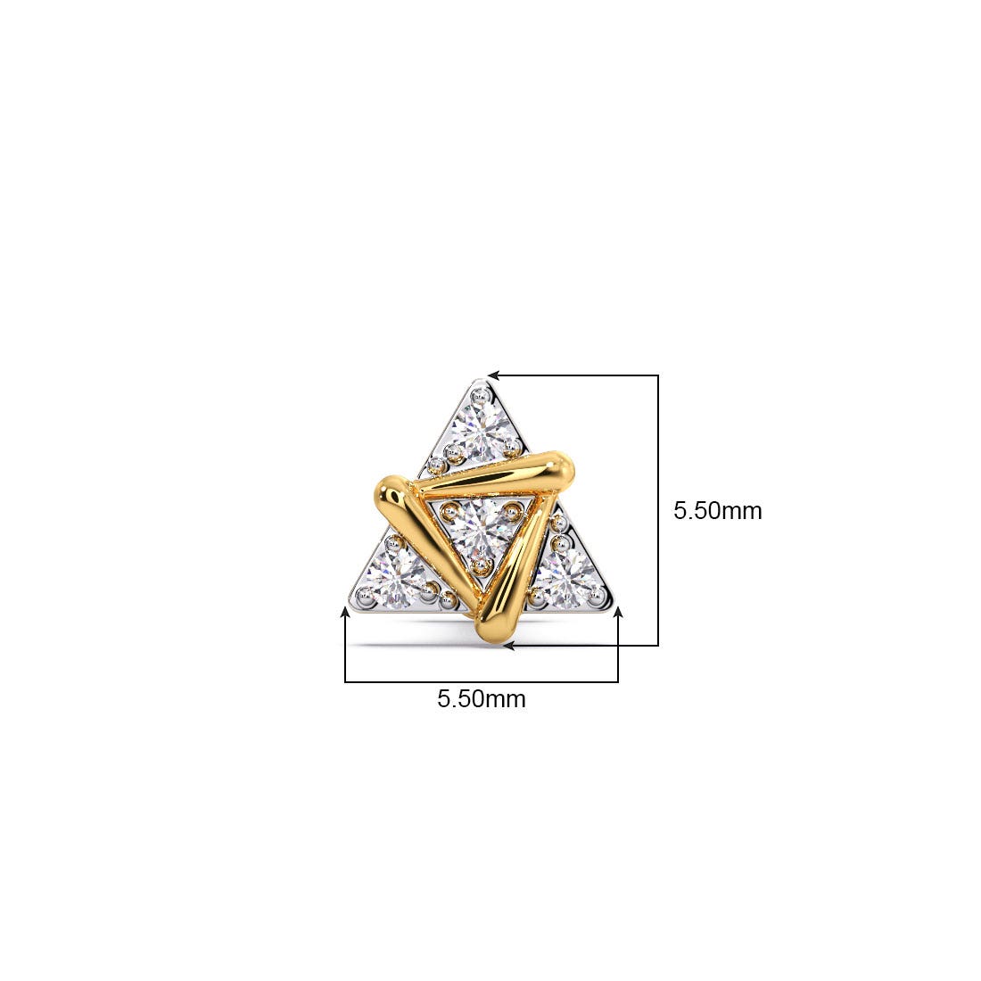 Eistir Diamond Nose Pin