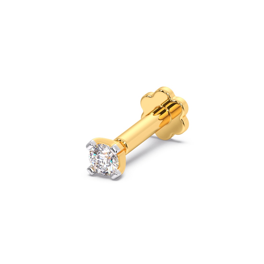 0.05ct Star Delight 5 in 1 Changeable Diamond Nose Pin