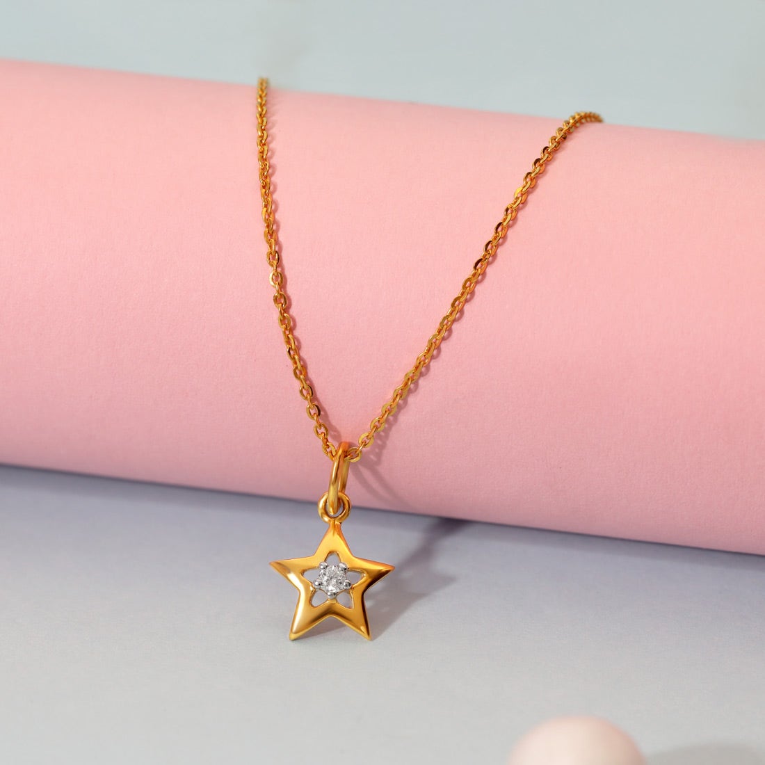 Firestar Diamond Pendant For Kids