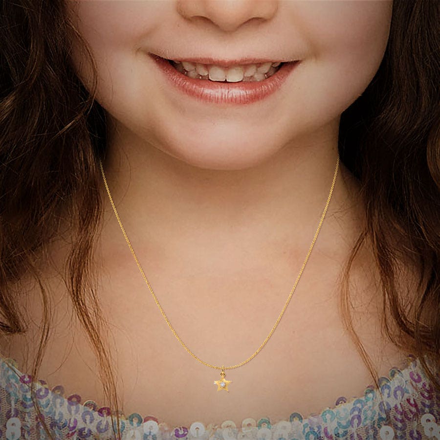 Firestar Diamond Pendant For Kids