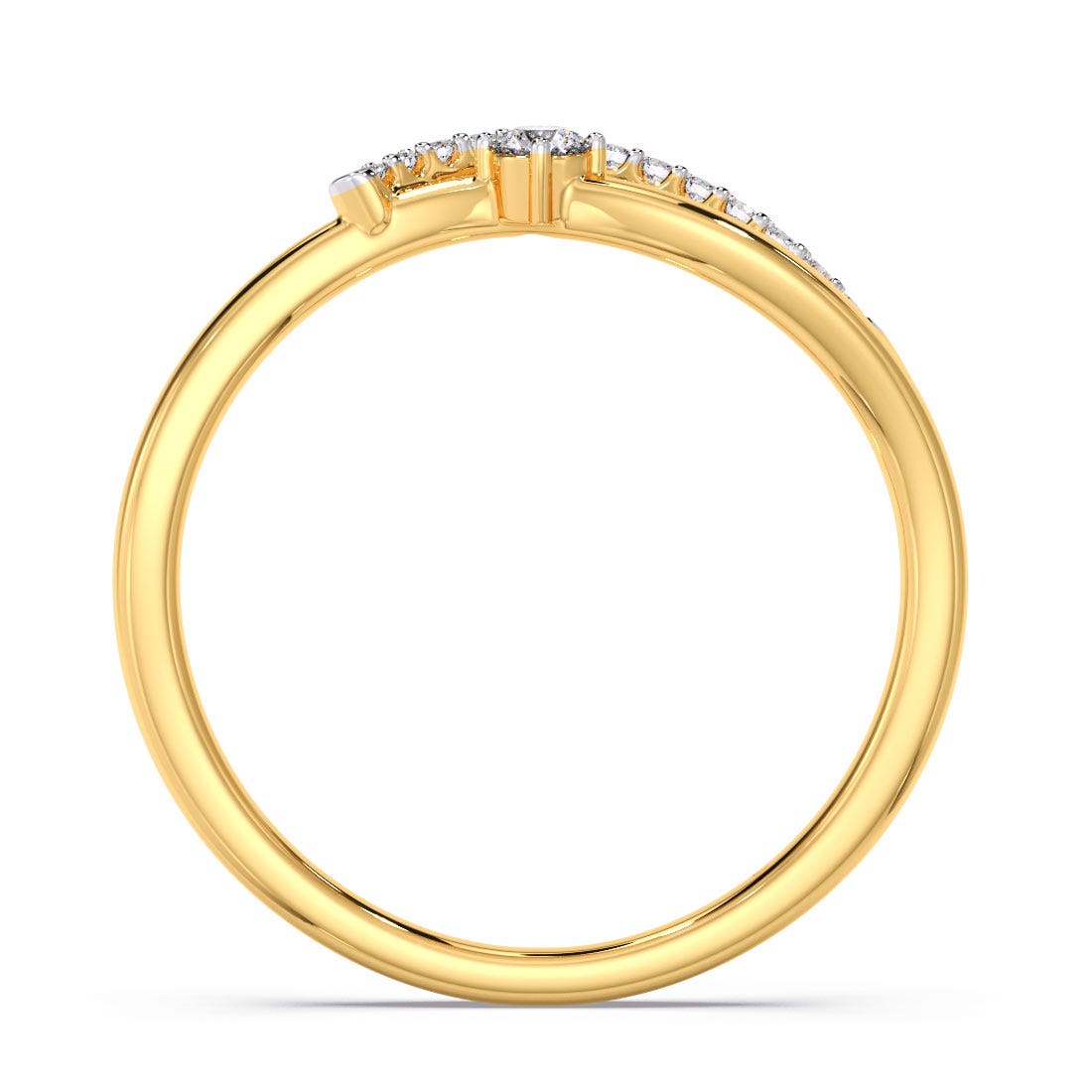 Pam Diamond Wedding Ring For Her