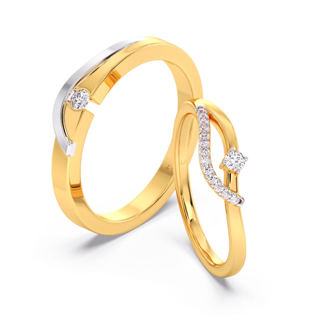 Pam Diamond Wedding Ring For Her