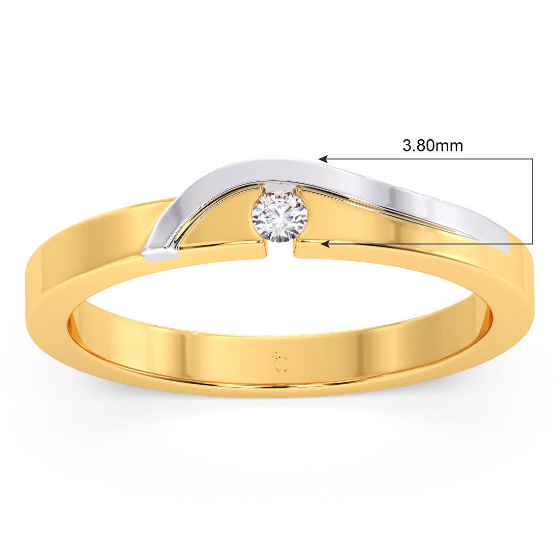Jim Diamond Wedding Ring for Him