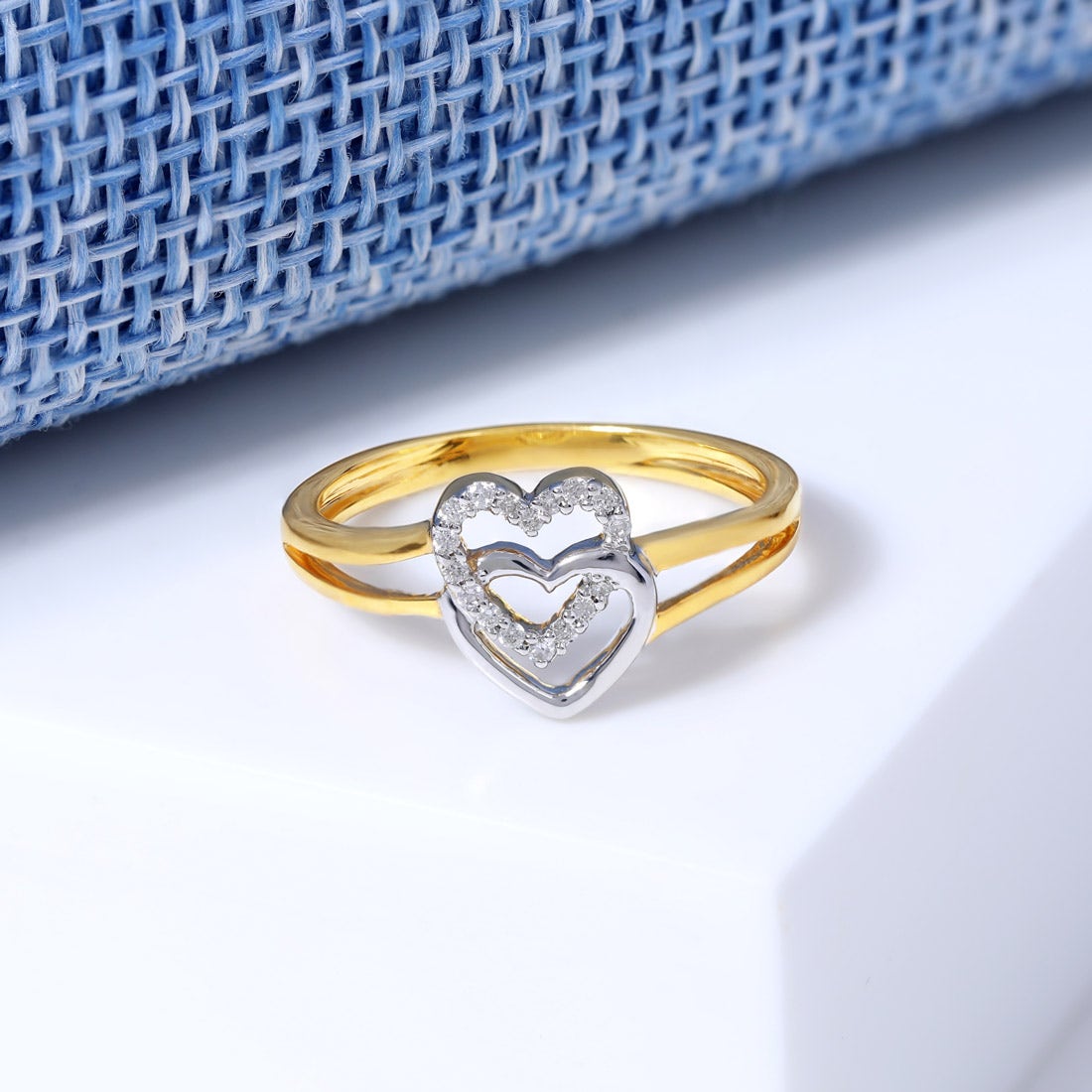 Perfect Duet V.Day Diamond Ring