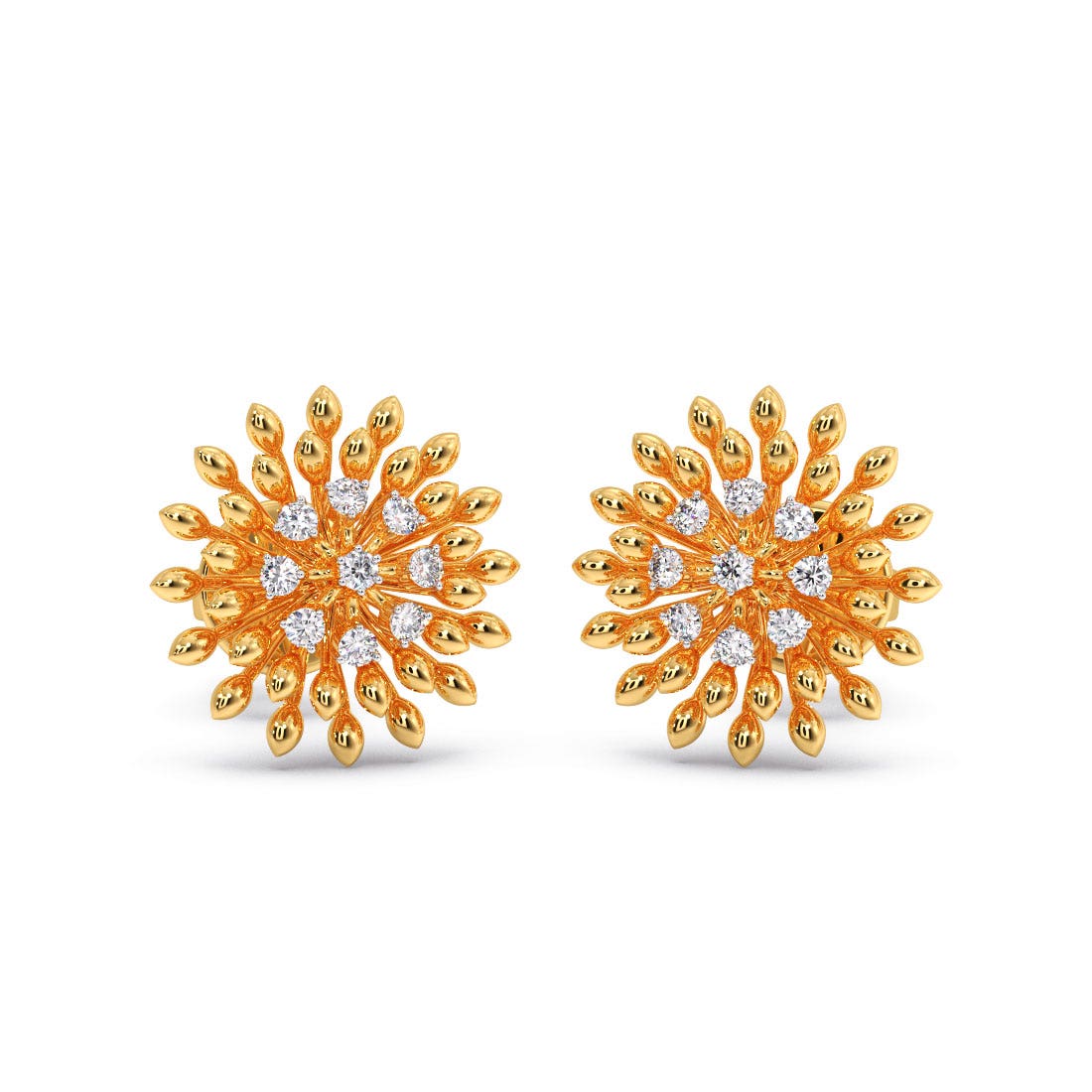 Goldburst Diamond Earrings