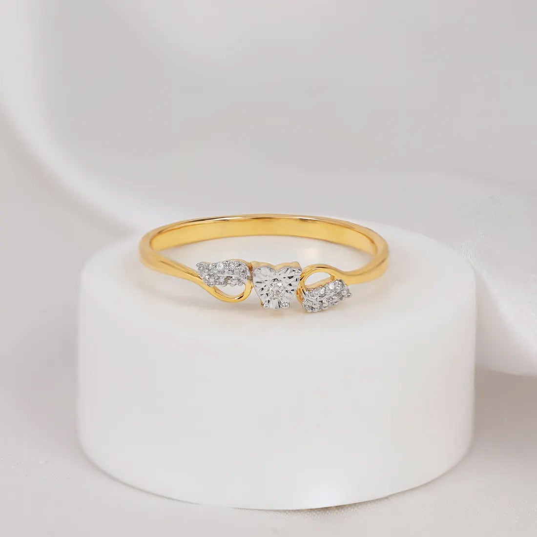 Into the Woods Miracle Plate Diamond Ring