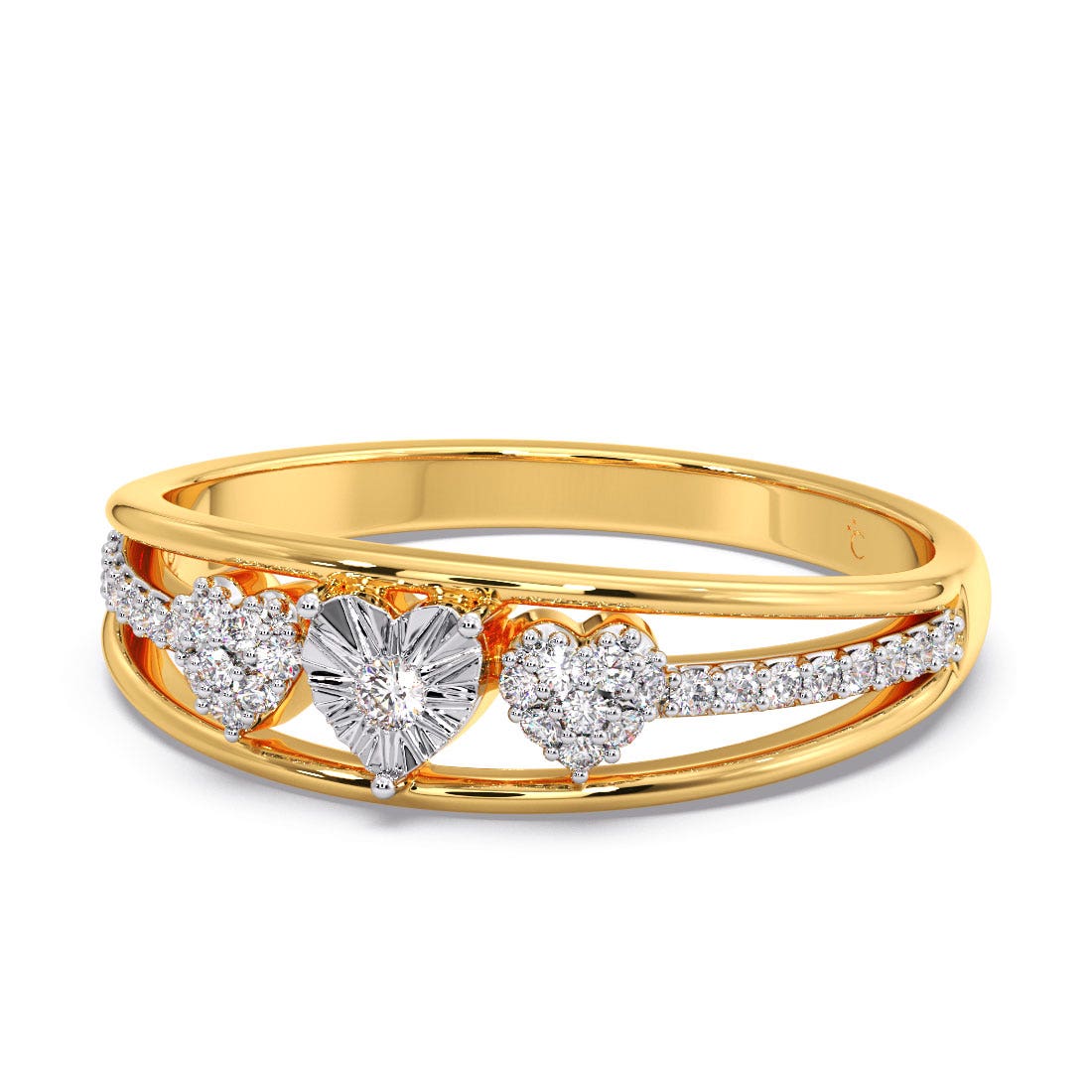 The Wedding Miracle Plate Diamond Ring