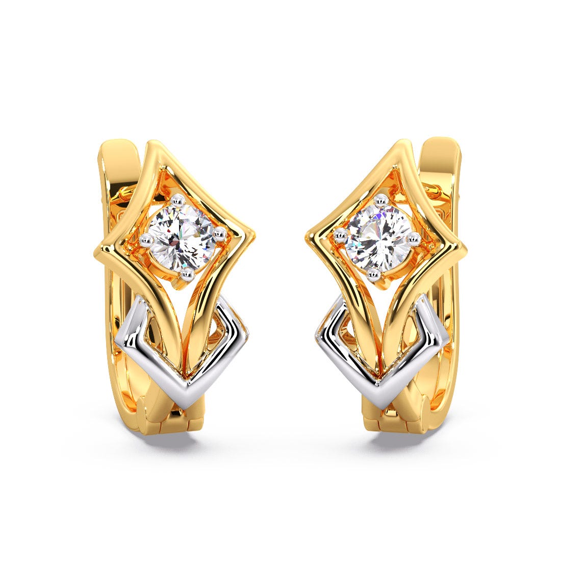 Entwine Diamond Earrings