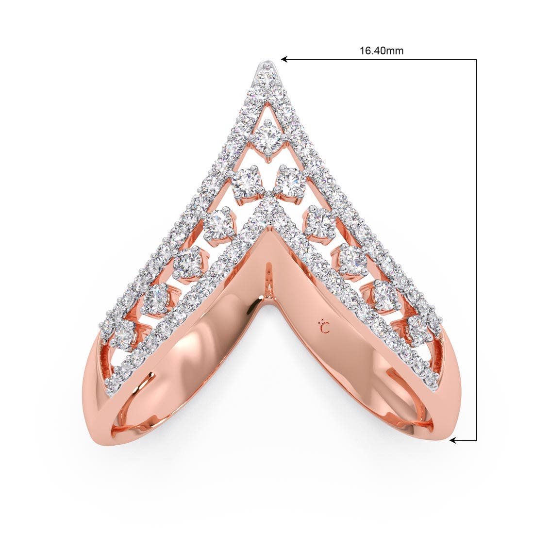 Visakam Vanki Diamond Ring
