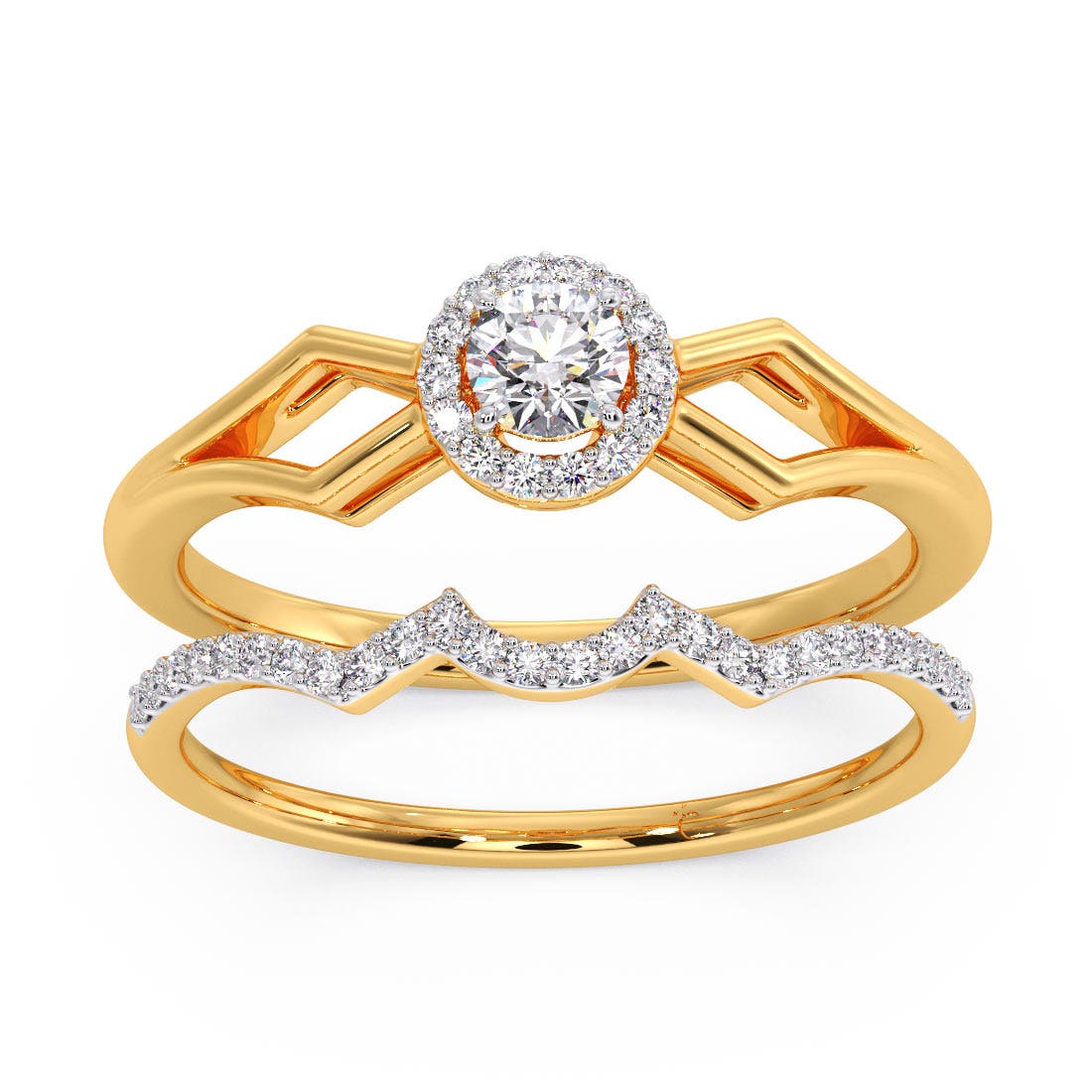 Majestic Solitaire Diamond Ring