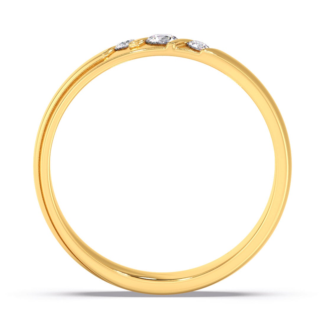 Joey Diamond Wedding Band For Him
