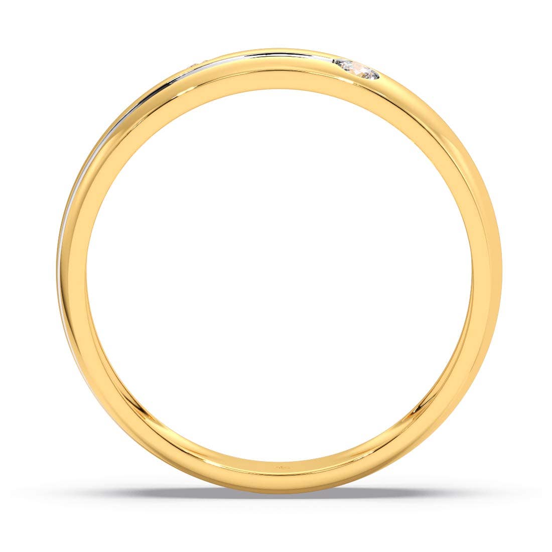 Rufus Diamond Wedding Band For Him