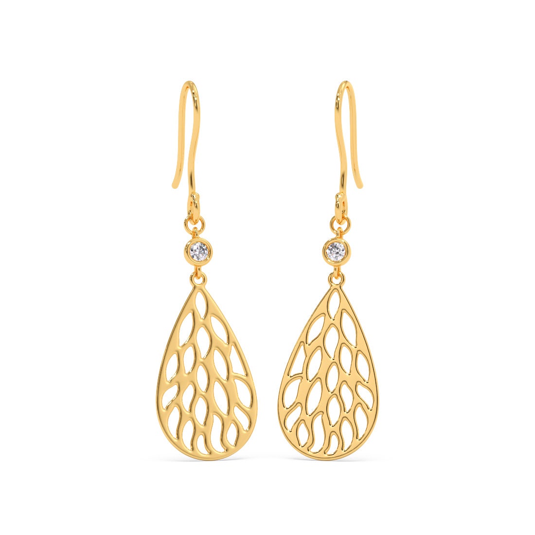 Bottled Up Diamond Earrings