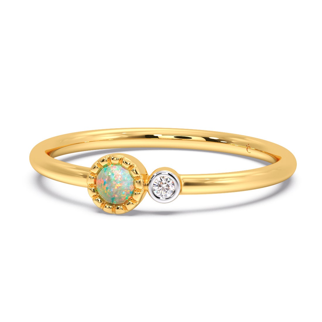 Diza Diamond And Gemstone Ring