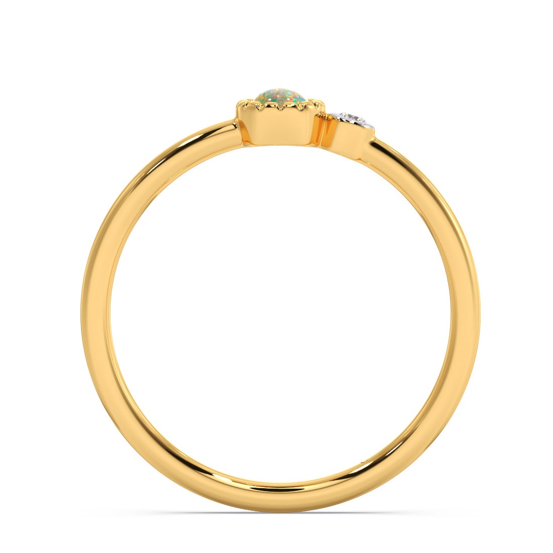 Diza Diamond And Gemstone Ring