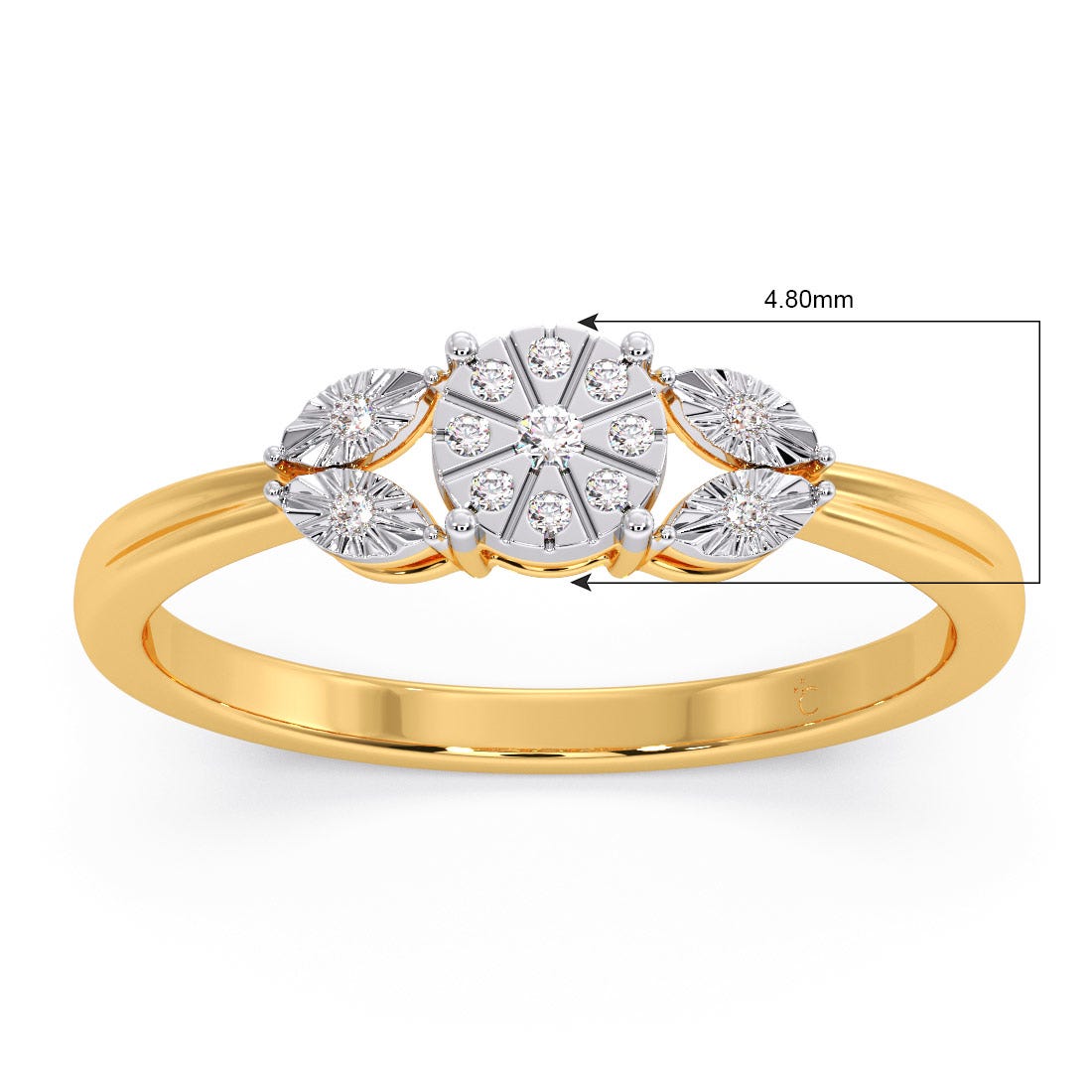 Ivelle Miracle Plate Diamond Ring
