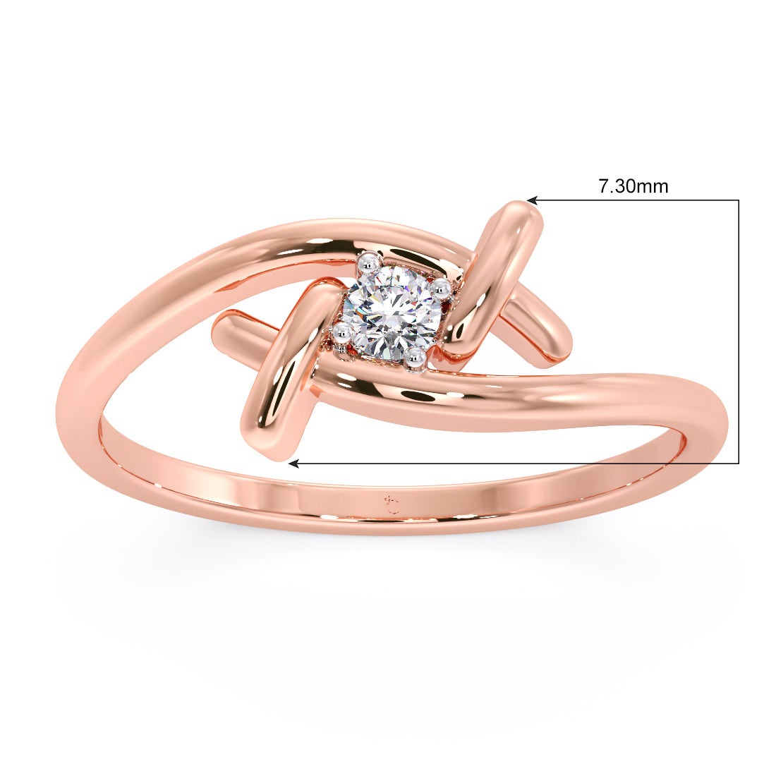 Bardia Cross Diamond Ring