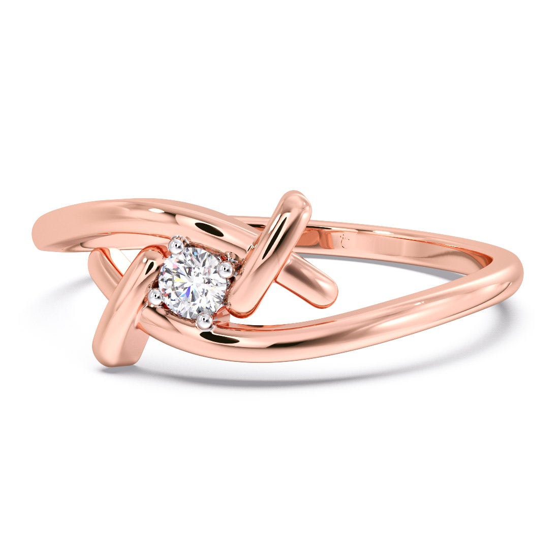 Bardia Cross Diamond Ring
