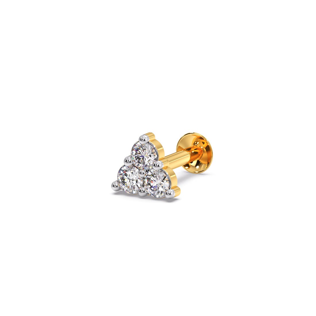 Asterism Diamond Multi Pierced Earrings