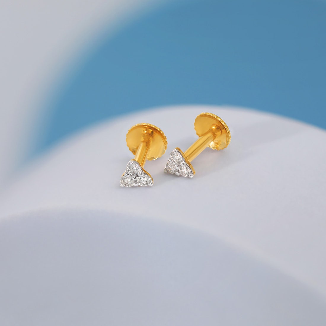 Asterism Diamond Multi Pierced Earrings