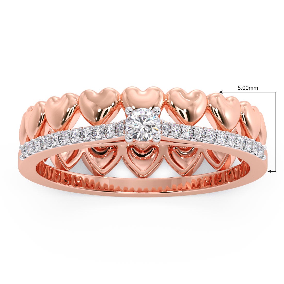 Sparklers Diamond Stackable Ring