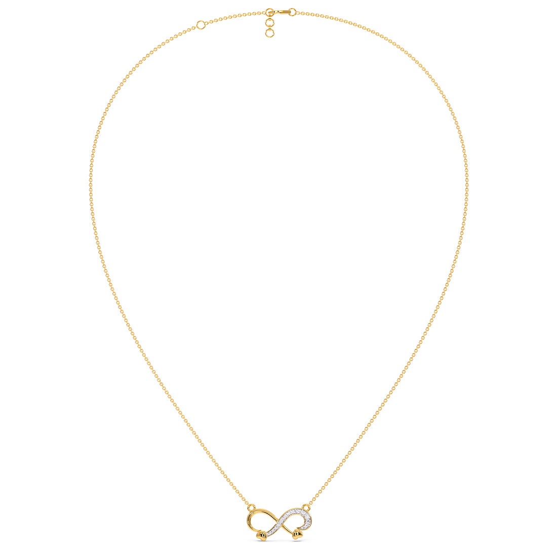 Heartinite Diamond Pendant Necklace