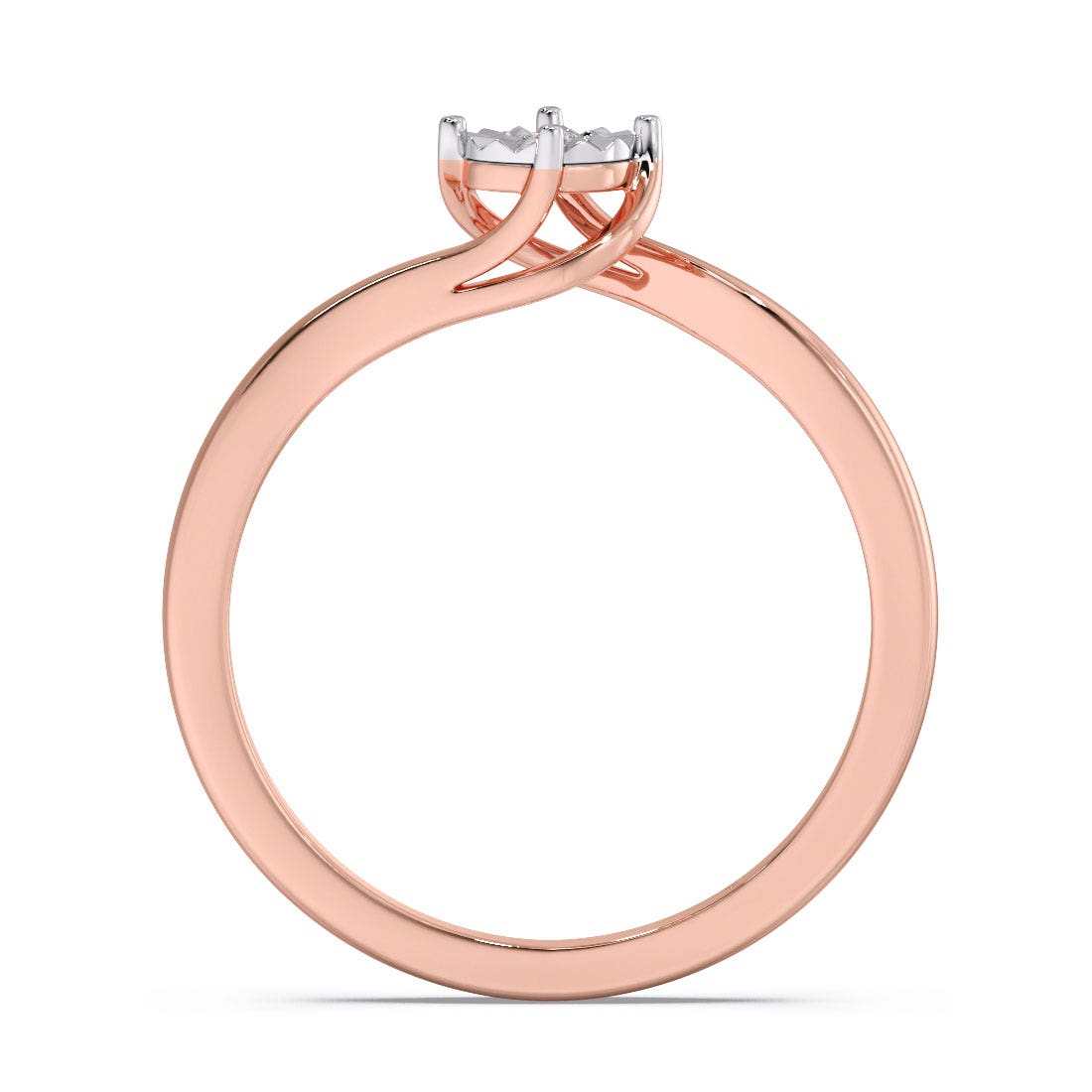 Ievy Solitaire Miracle Plate Diamond Ring