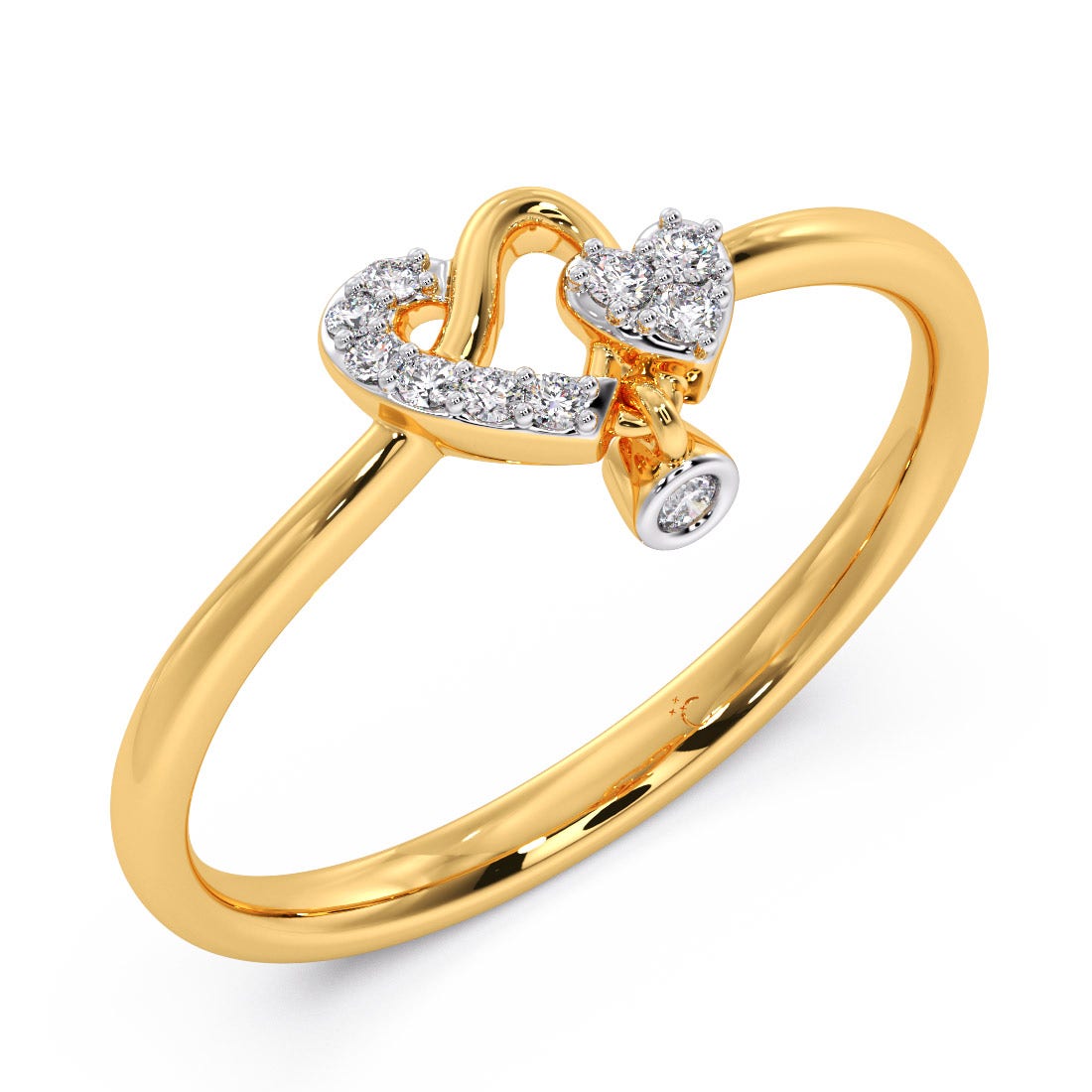 Cockles Of My Heart Diamond Ring