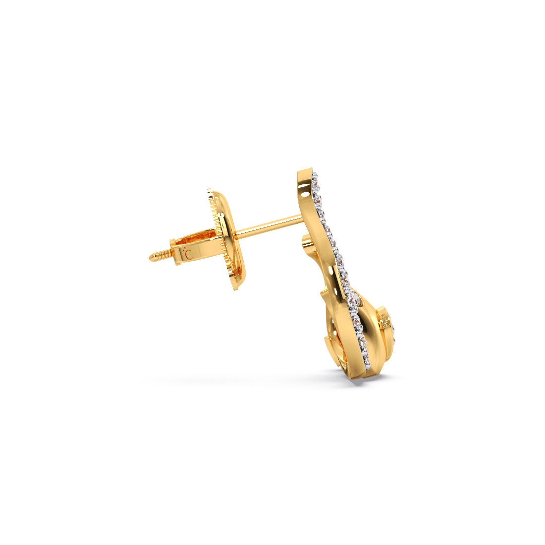 Nestling Bird Diamond Earrings