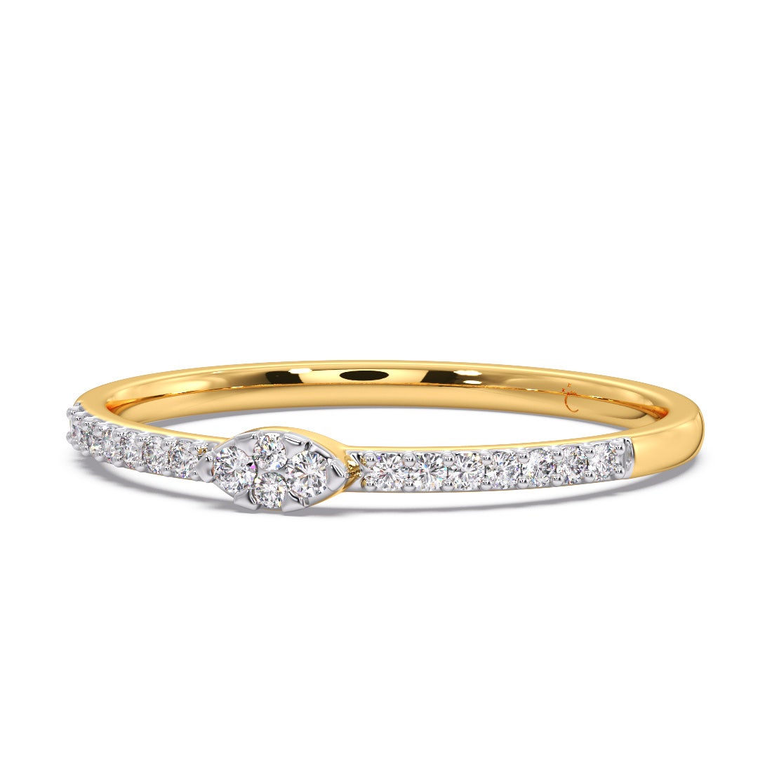 Marquee Diamond Stackable Ring