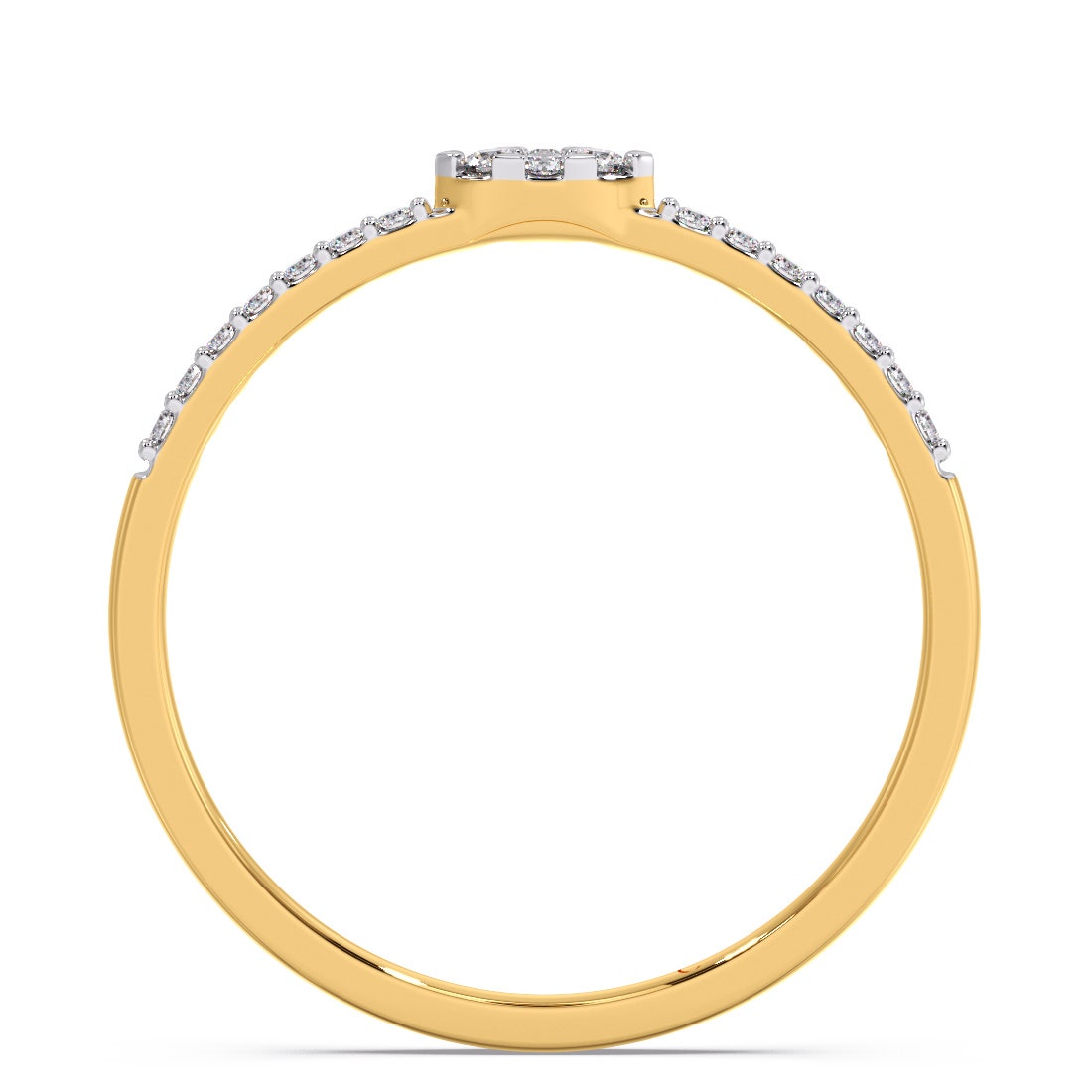Marquee Diamond Stackable Ring