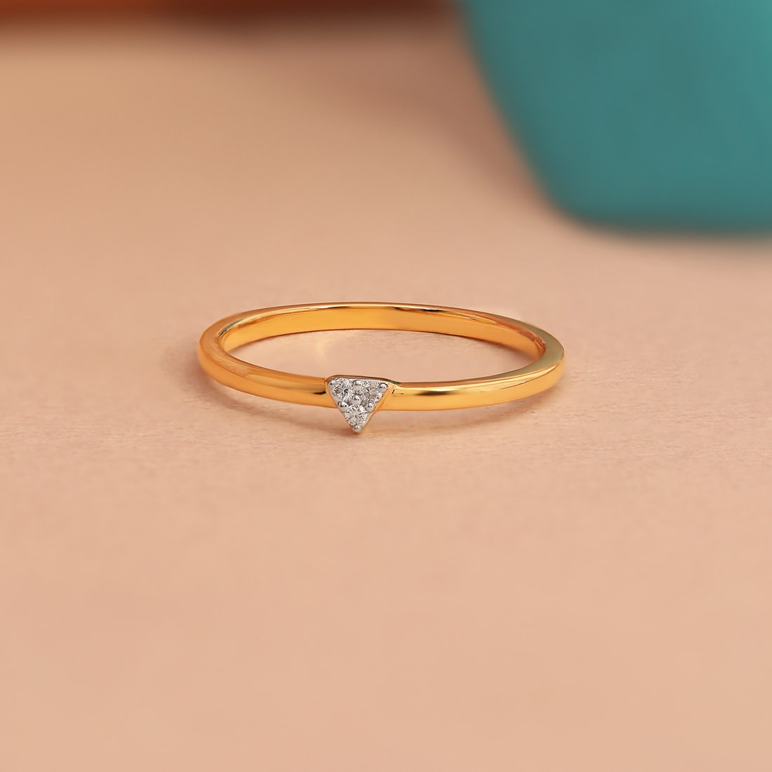 Fab Fit Minimal Diamond Stackable Ring