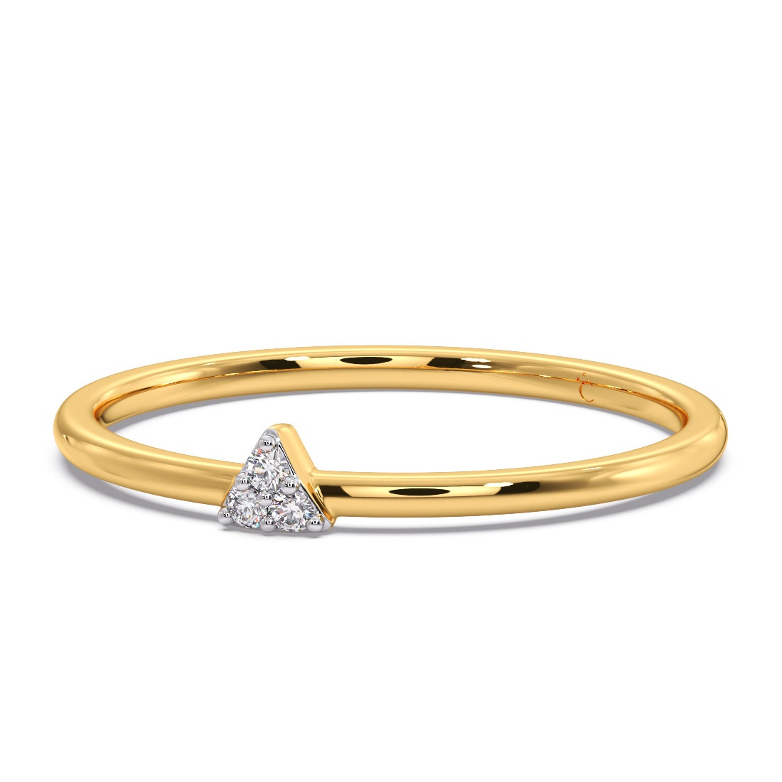 Fab Fit Minimal Diamond Stackable Ring