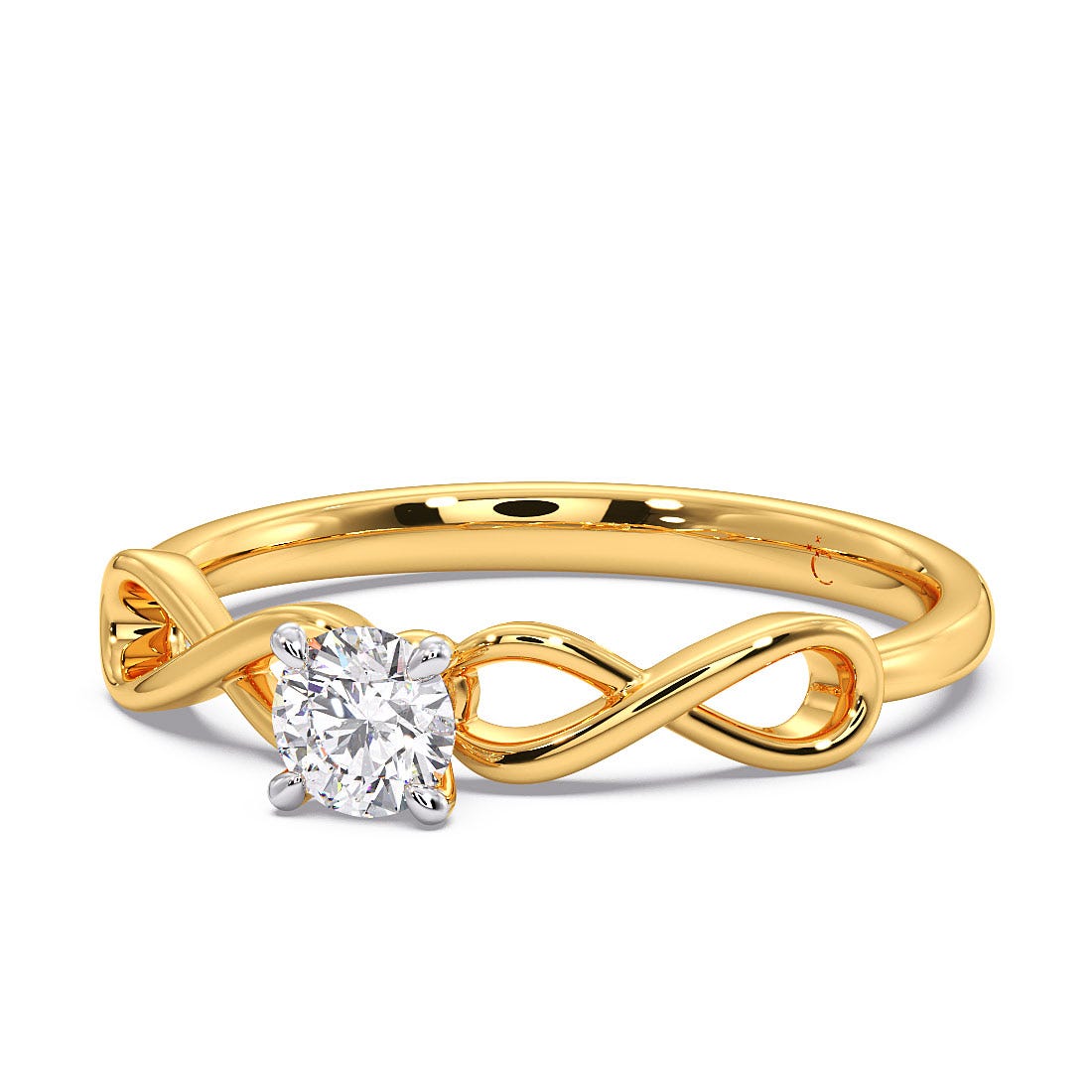 Eternal Sheen Diamond Solitaire Ring