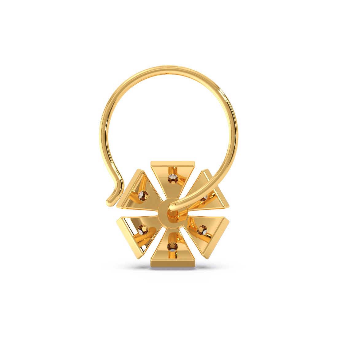 Aurora Diamond Nose pin