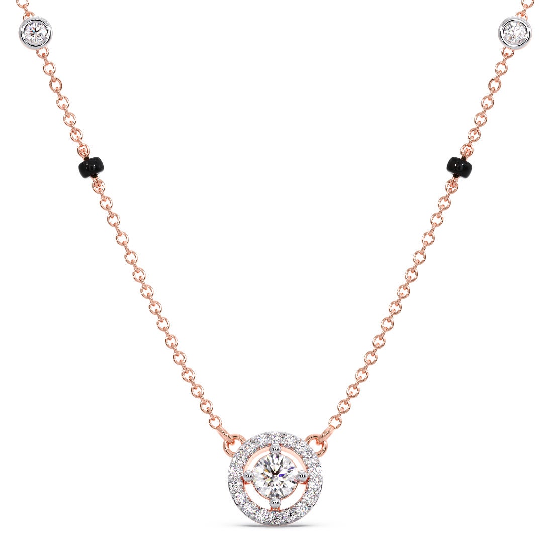 Meridian Solitaire Diamond Mangalsutra