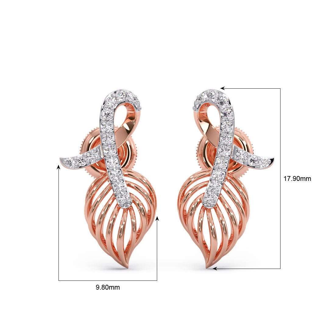 Divika Diamond Earrings