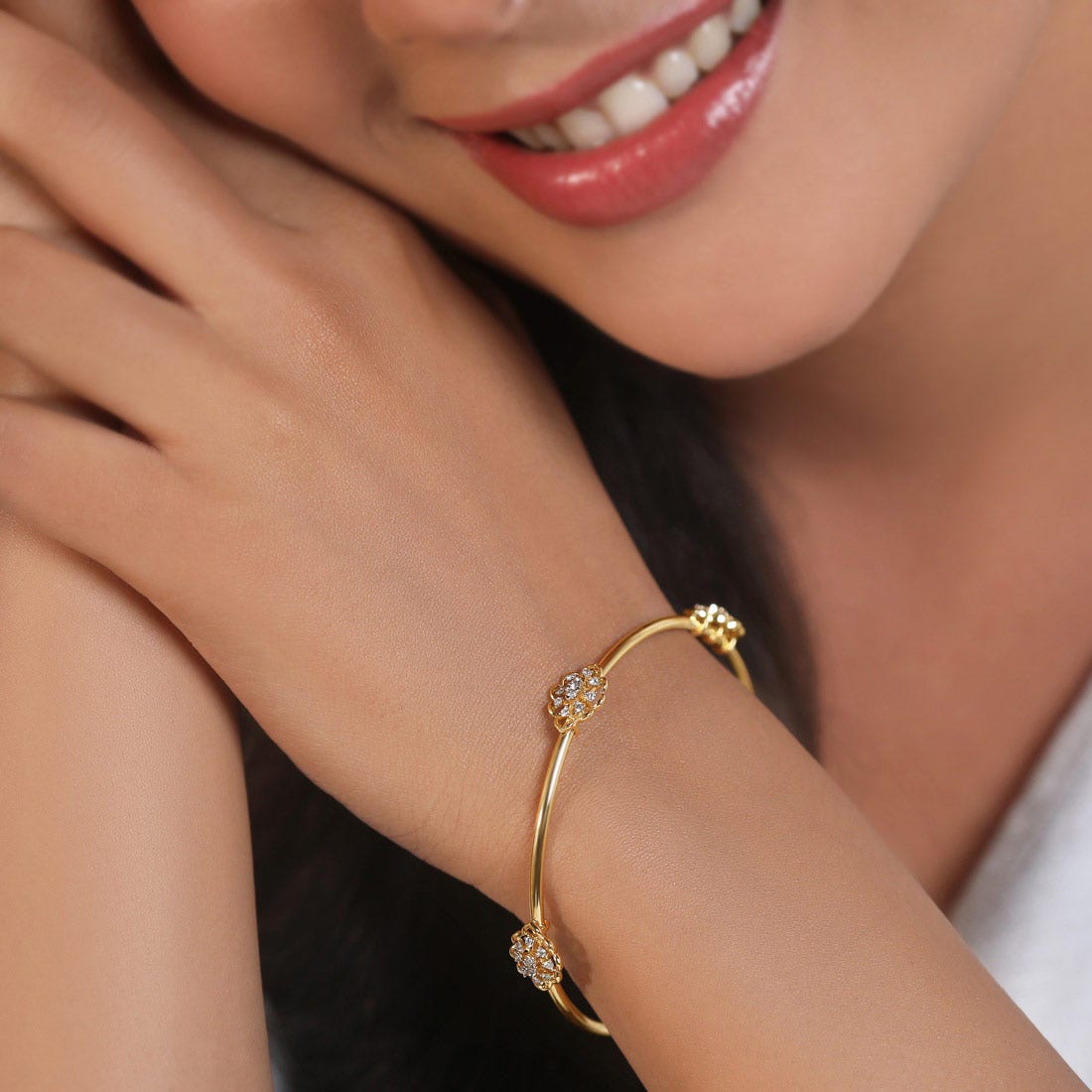 Omya Diamond Bangle