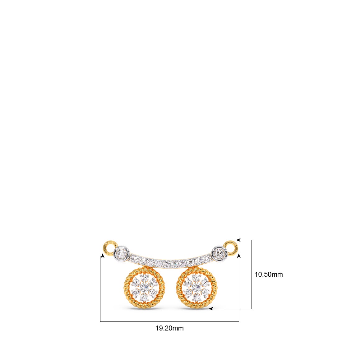 Kaira Wati Diamond Mangalsutra