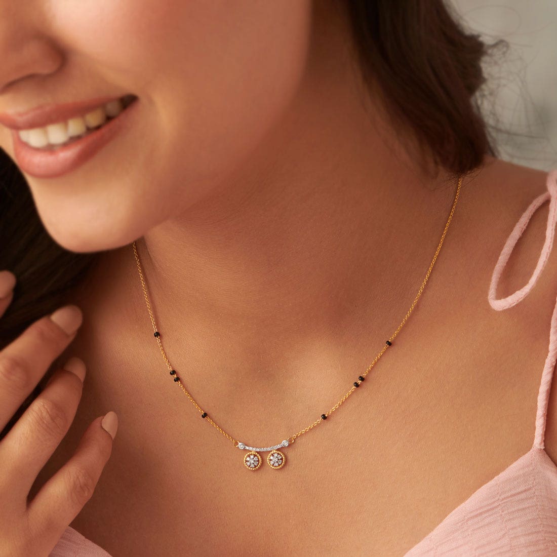 Kaira Wati Diamond Mangalsutra