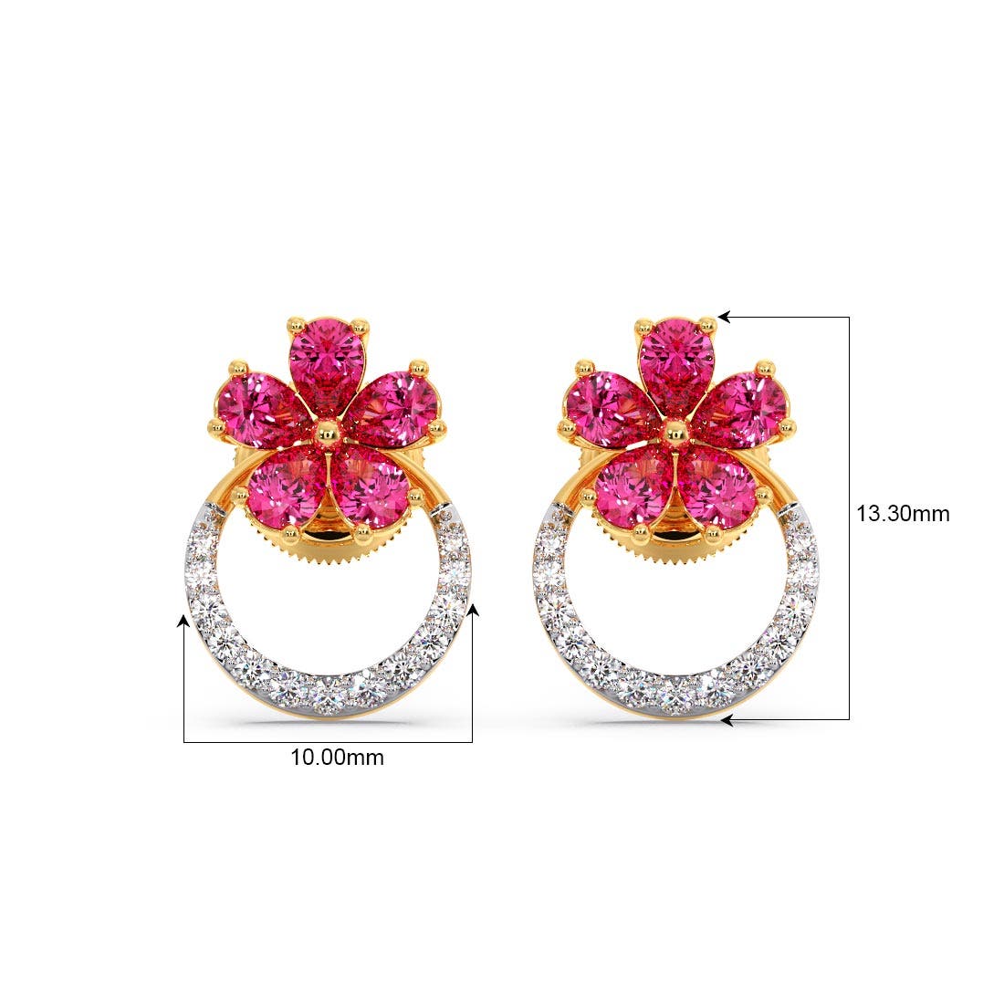 Carlain Diamond And Gemstone Earrings