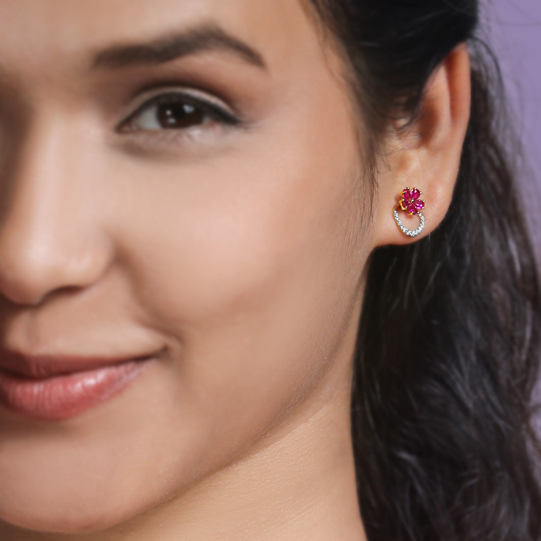 Carlain Diamond And Gemstone Earrings