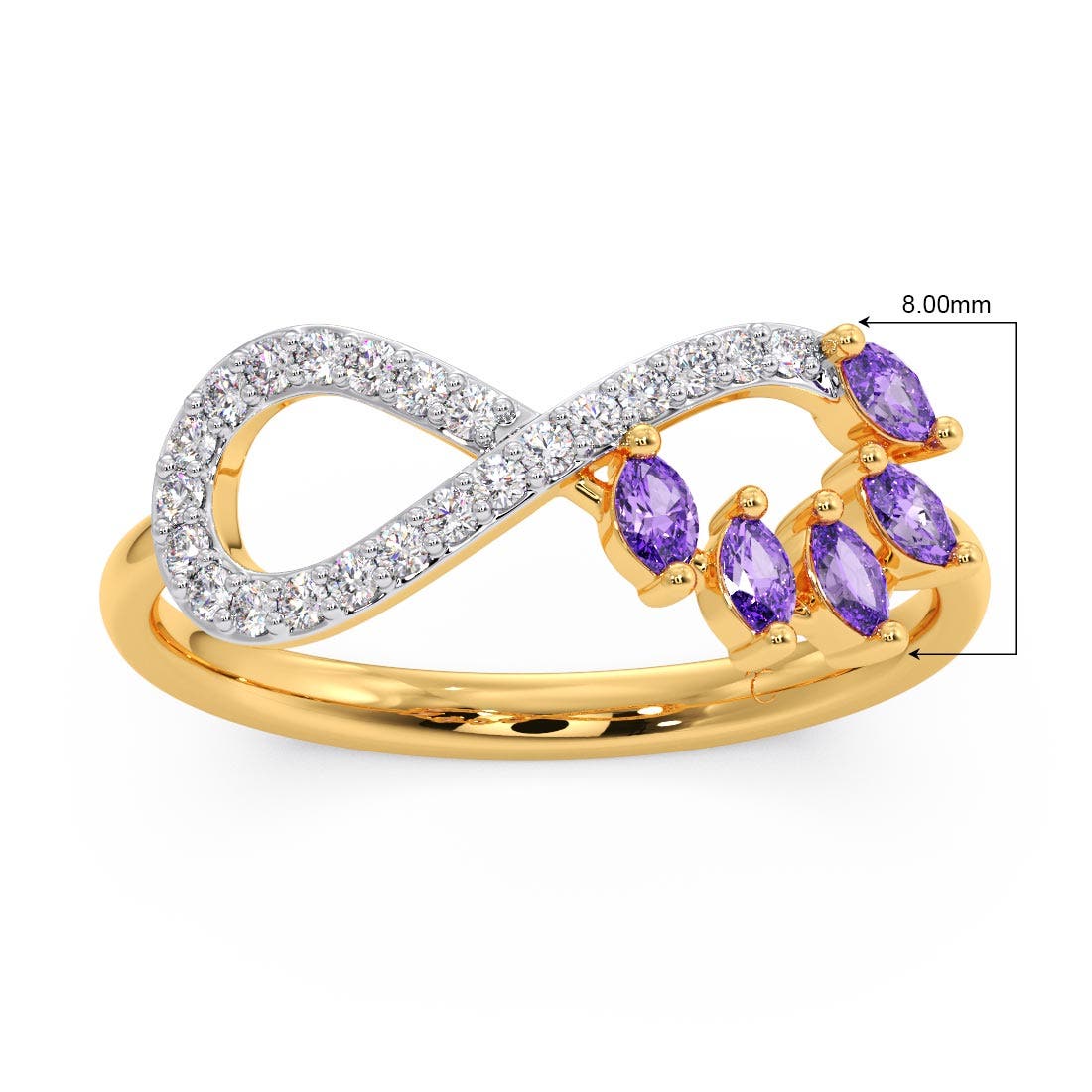 Rami Diamond And Gemstone Ring