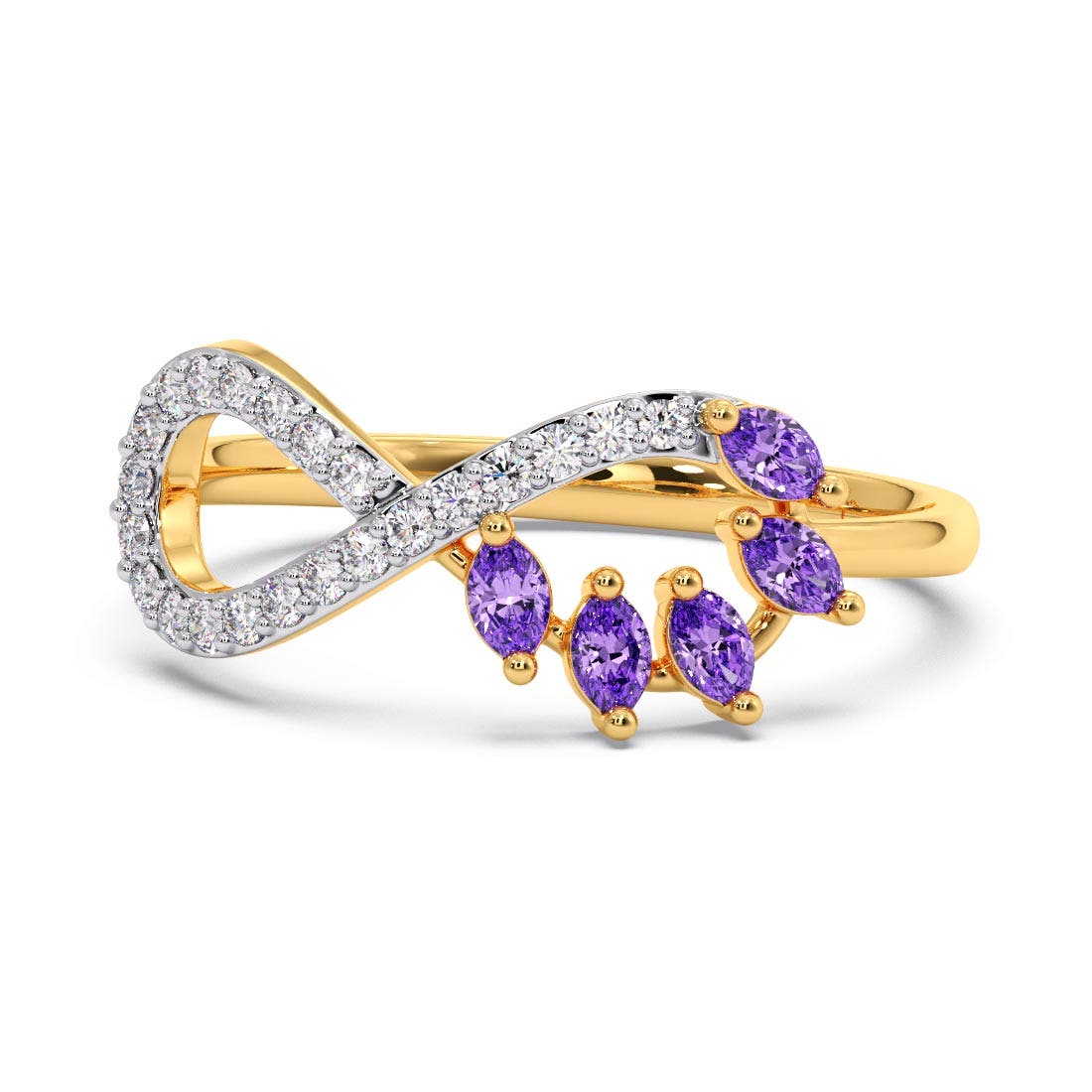 Rami Diamond And Gemstone Ring