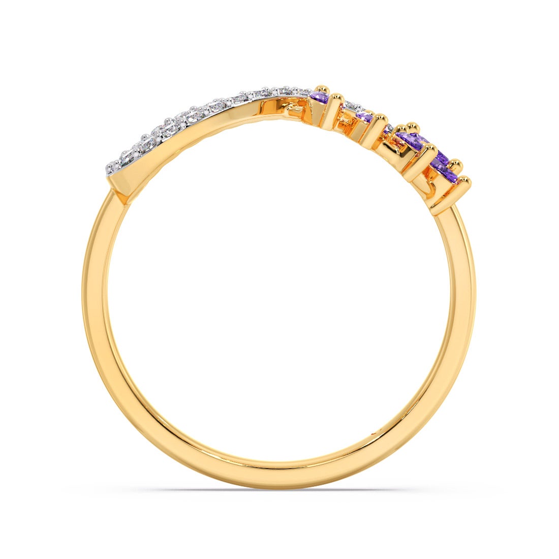 Rami Diamond And Gemstone Ring