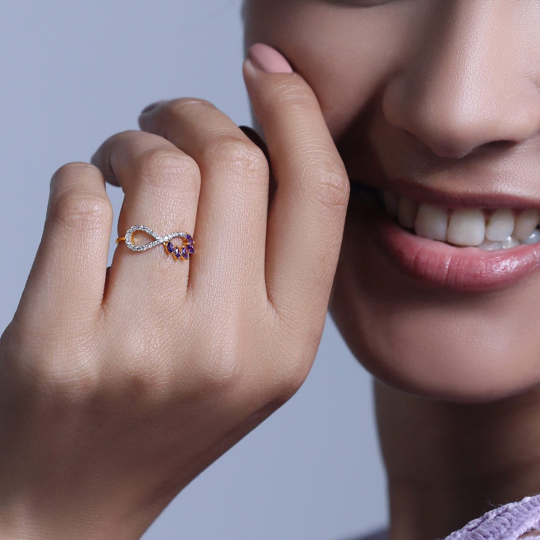 Rami Diamond And Gemstone Ring
